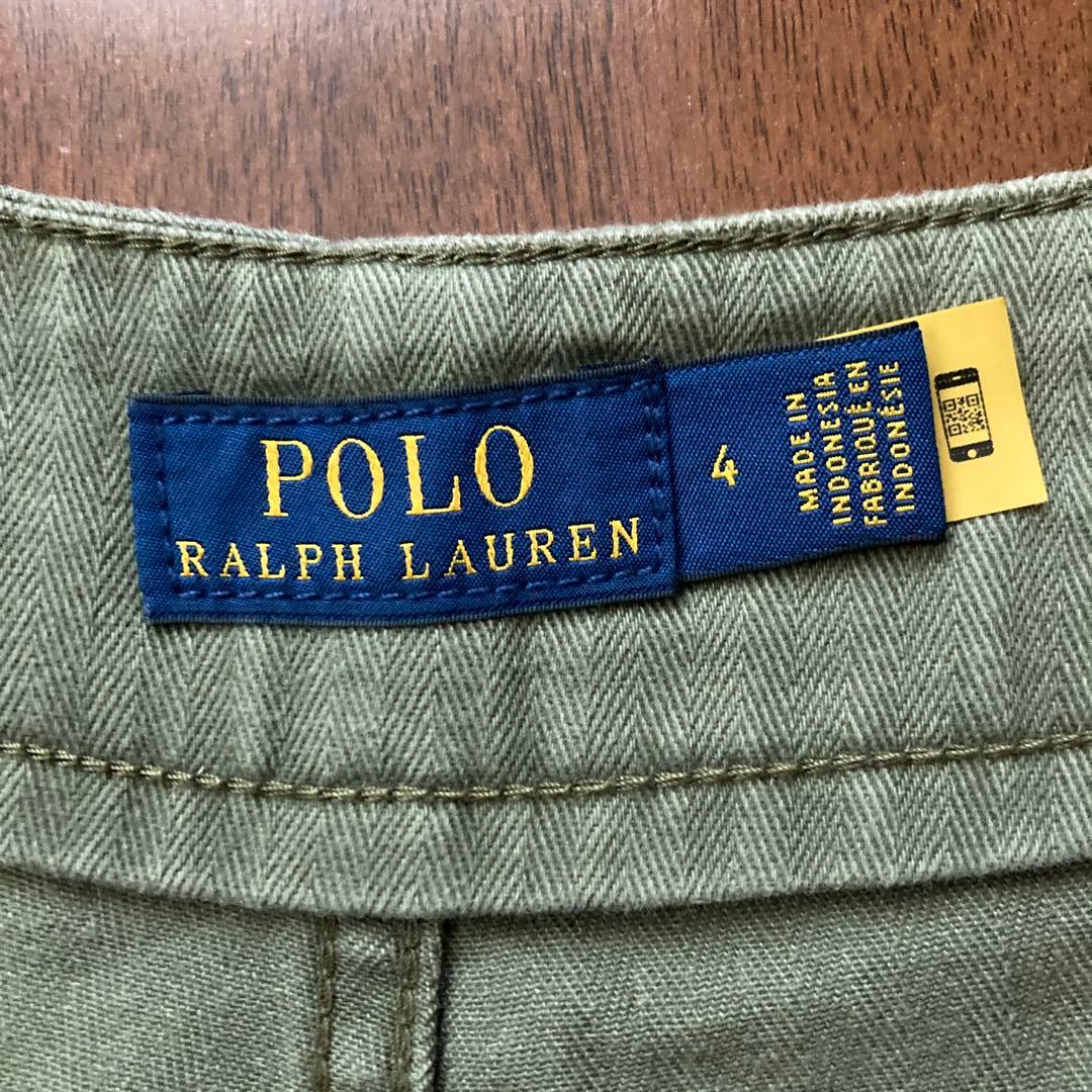 お値下げ【ポロラルフローレン】コットンヘリンボーンキャロットパンツ