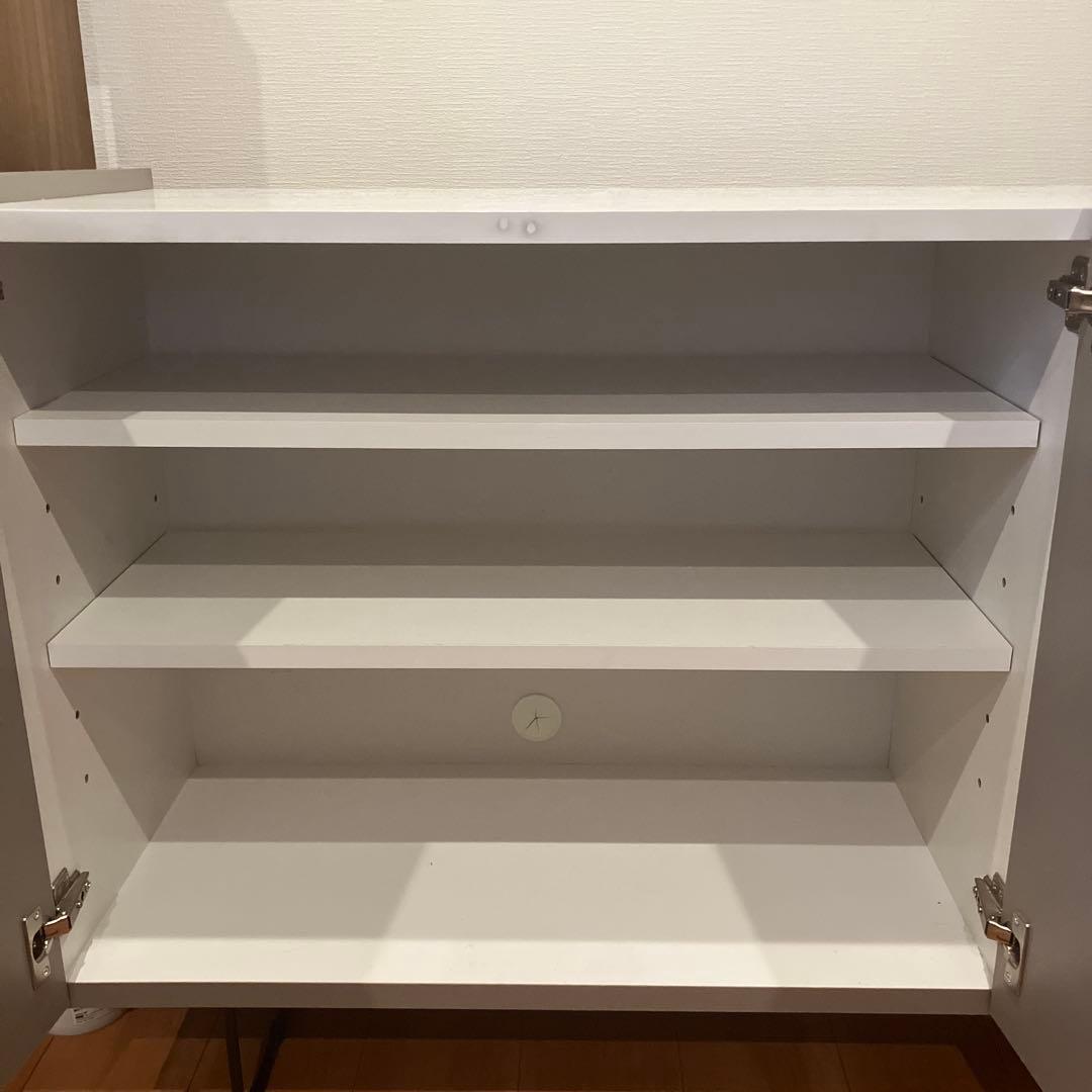 LOWYA [幅120] サイドボード 収納 棚 リビングボード