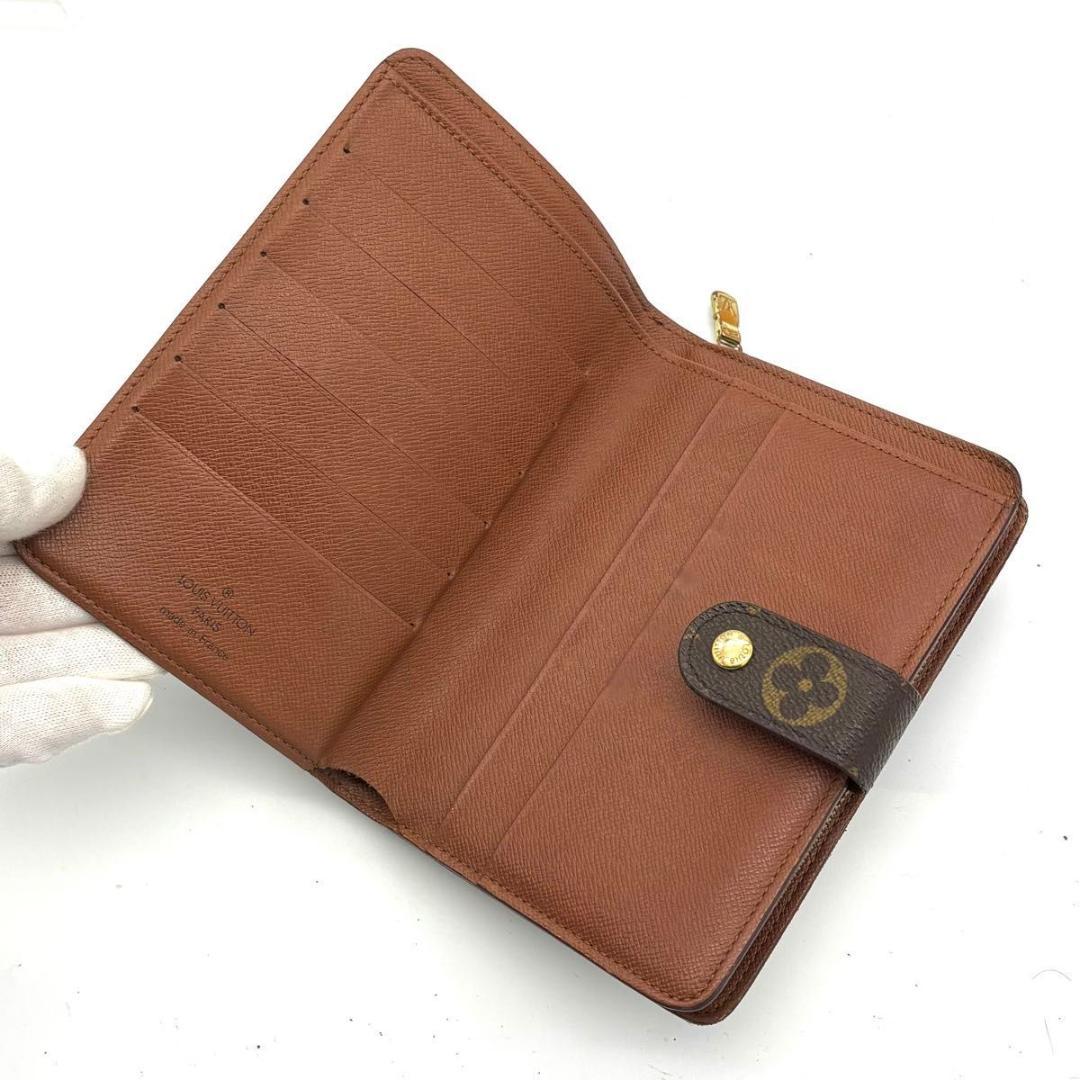 ルイヴィトン モノグラム ポルトパピエジップ ラウンドファスナー 二つ折り財布