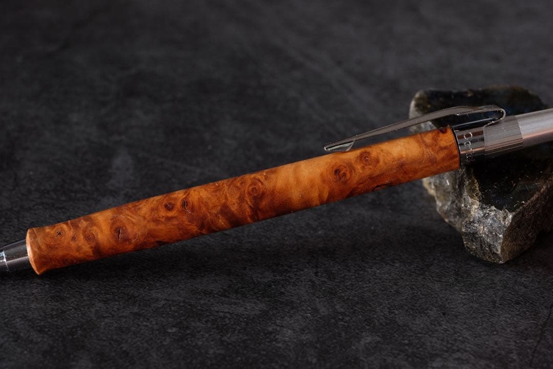 高村杢工房PG5木軸カスタムシャープペンシル0078 花梨瘤