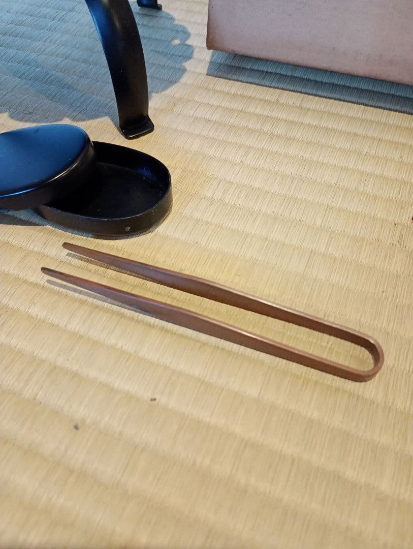 【茶道具】膳燭 夜咄道具 燭台 灯具　その他981