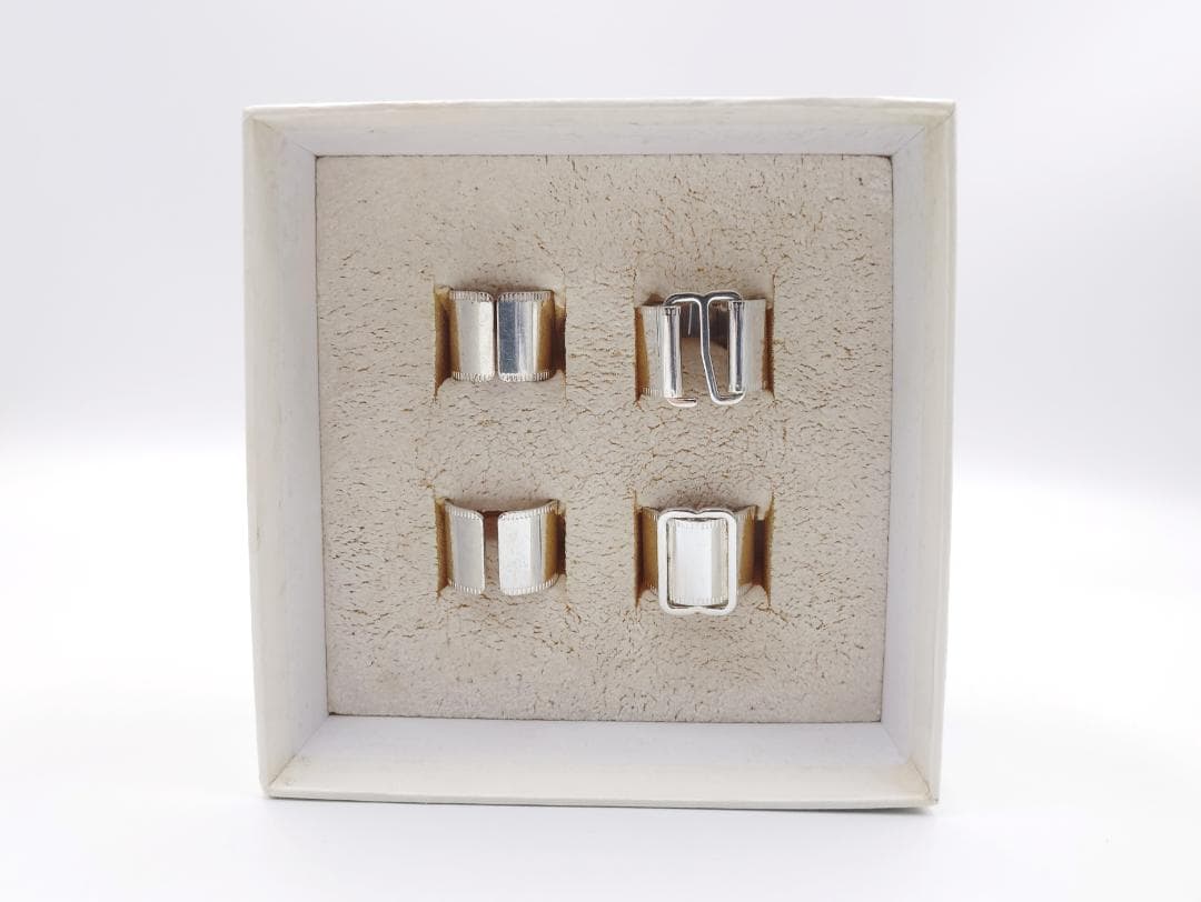 超希少☆18AW／メゾンマルジェラ／4連リング／シルバー925／アーカイブ品