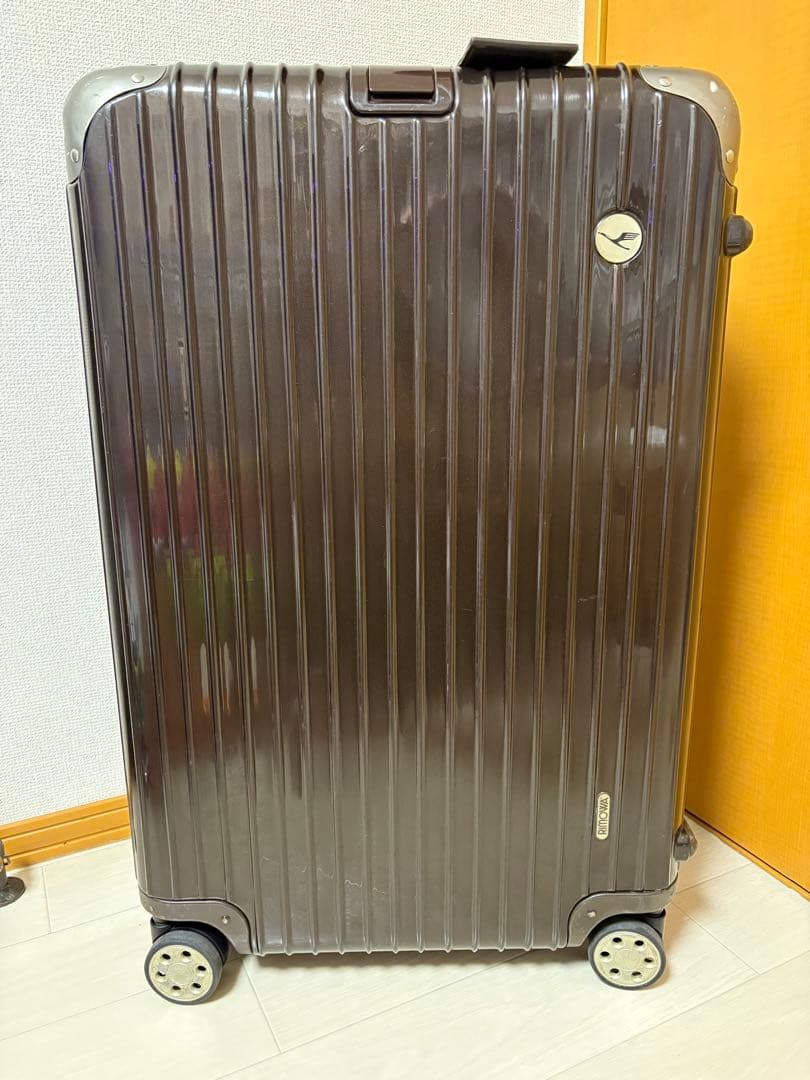 ルフトハンザ RIMOWA リモワ エレガンス　ブラウン　4輪　83L