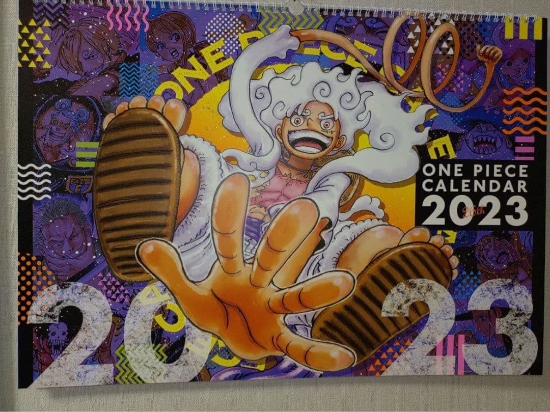 ONEPIECE　コミックカレンダー　大判　2023 ワンピース　ポスター