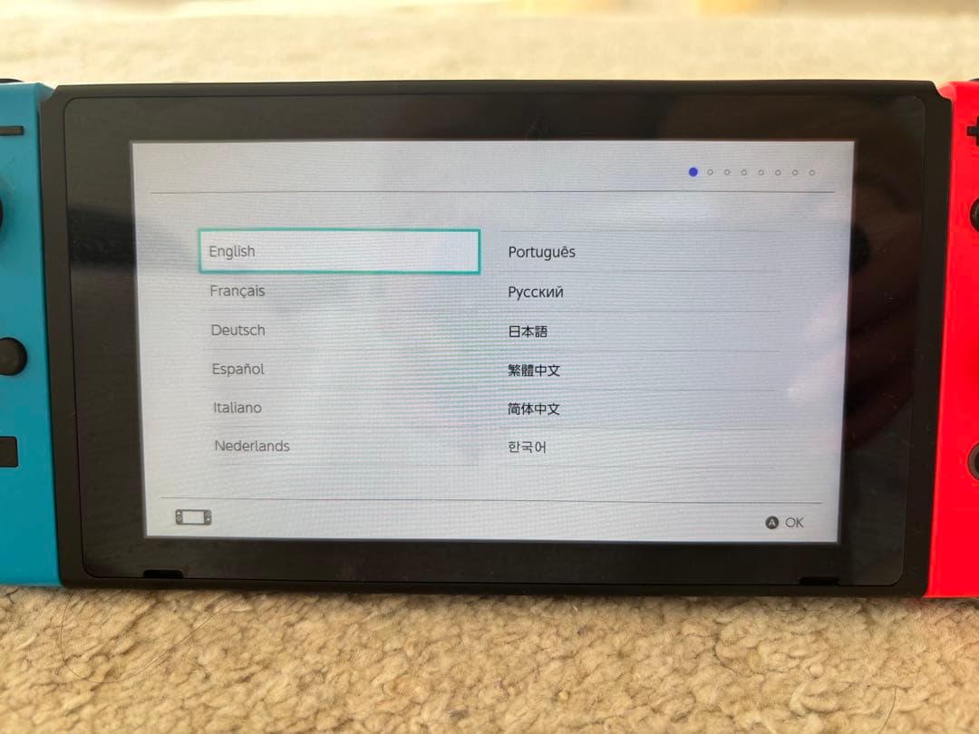 Switch 本体、付属品