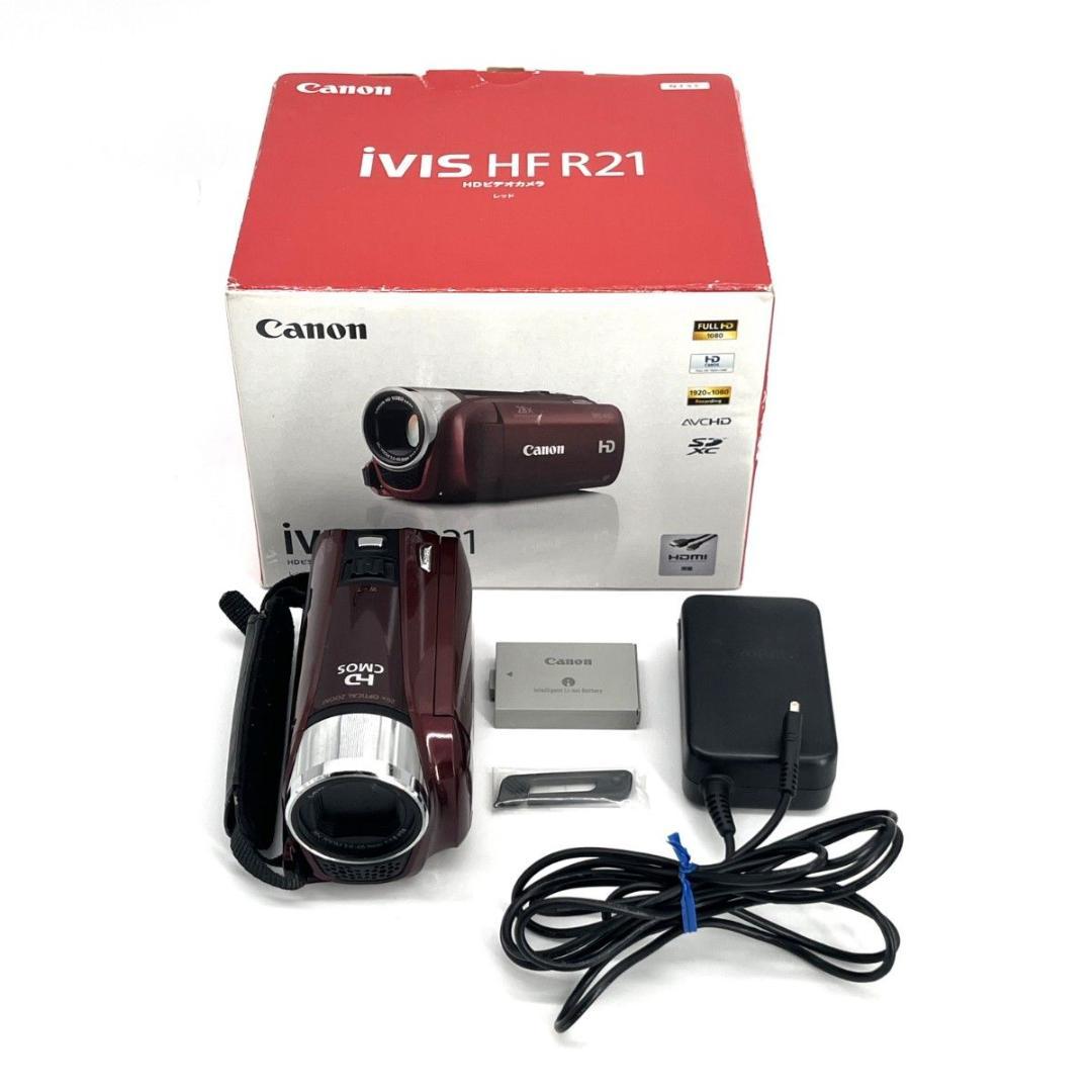 【極美品】Canon iVIS HF R21 RED