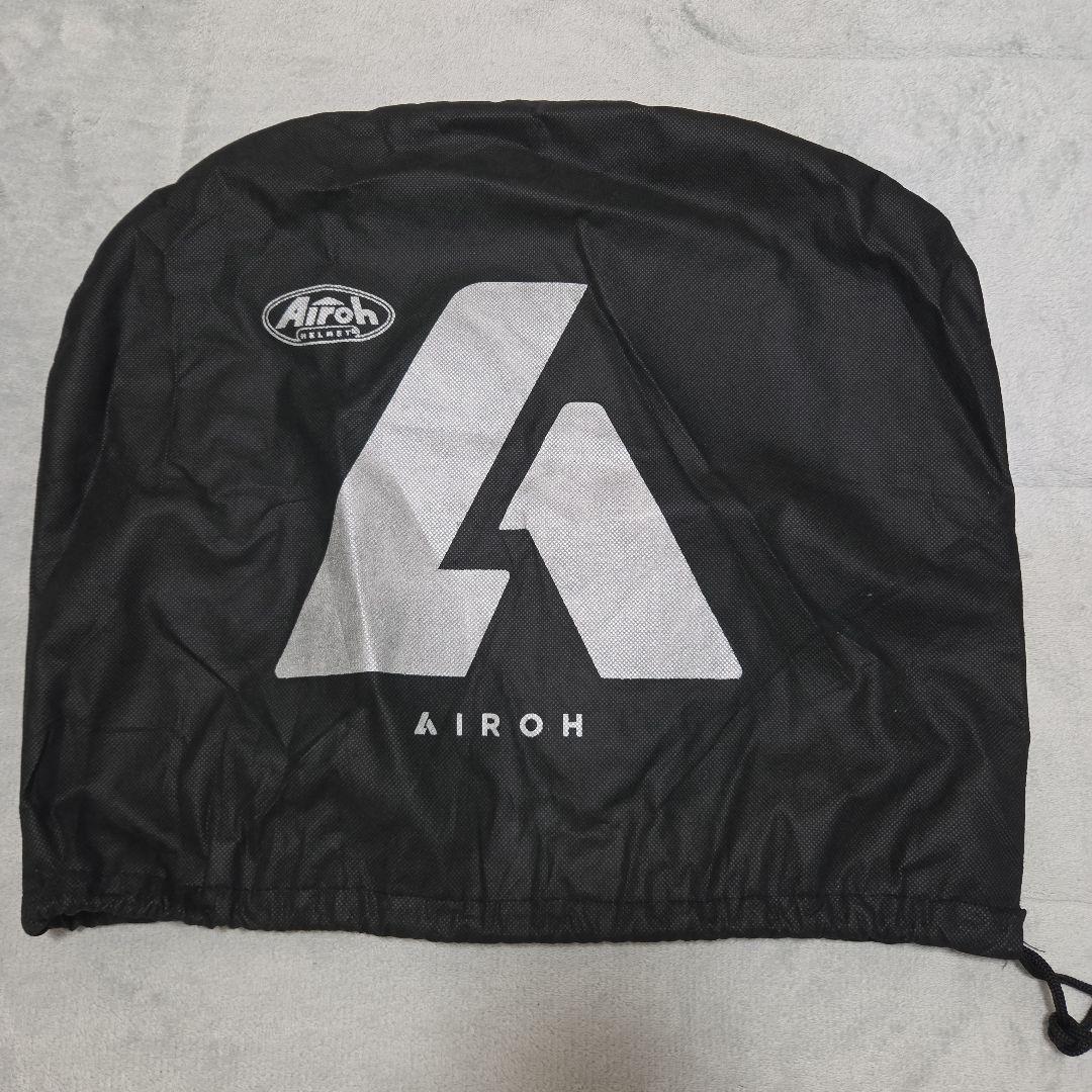 AIROH Husqvarna ジェットヘルメット ブラック/シルバー