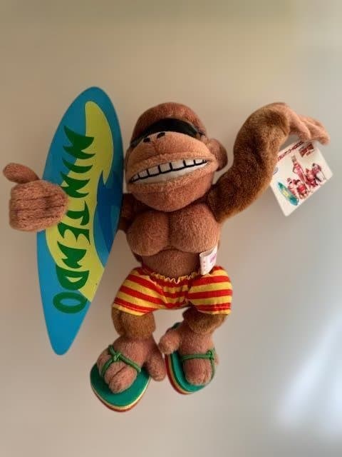 スーパードンキーコング　ファンキーコング　ぬいぐるみ　バンプレスト