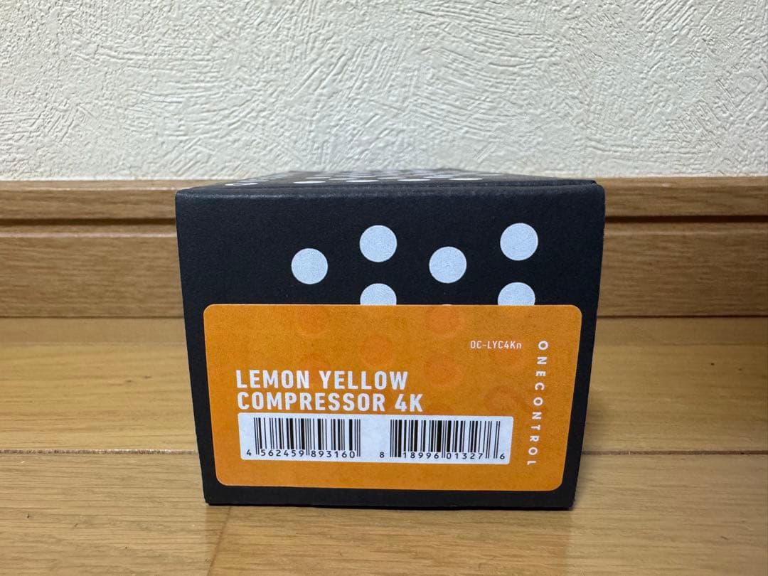 ギター One Control Lemon Yellow Compressor 4K