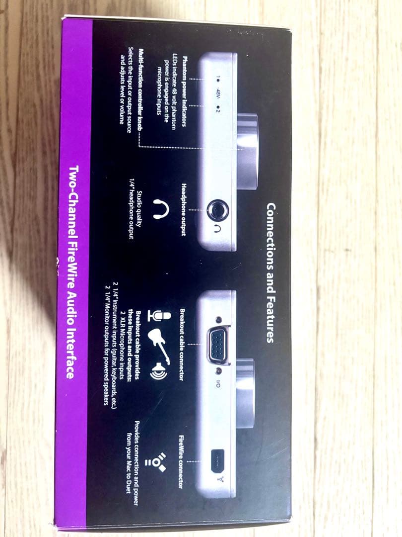 Apogee Duet FireWire オーディオインターフェイス