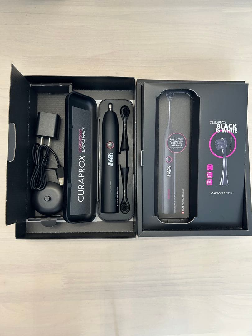 CURAPROX BLACK IS WHITE ソニック歯ブラシ