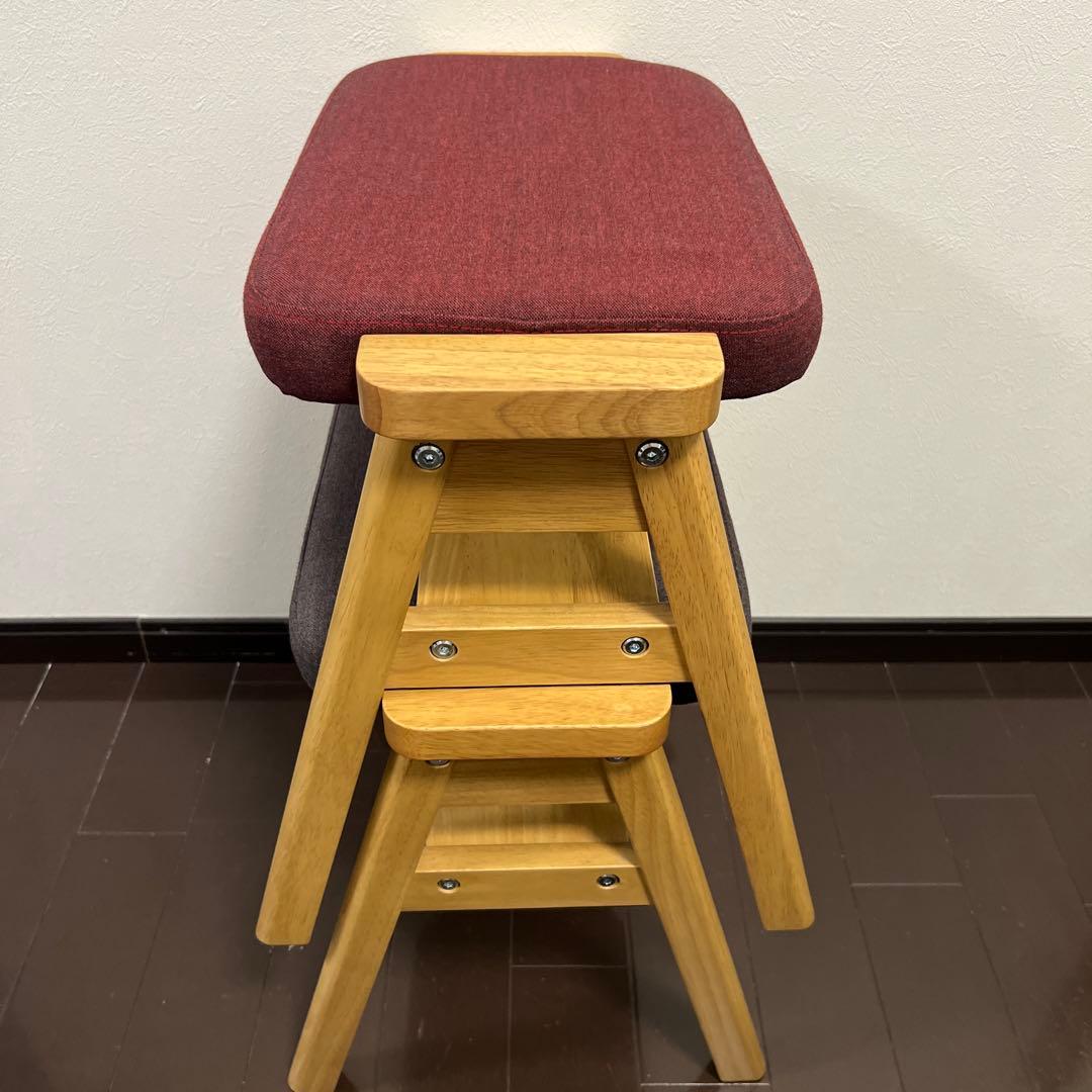 残反をつかったスタッキングスツール Rimix2 2個セット　無印良品