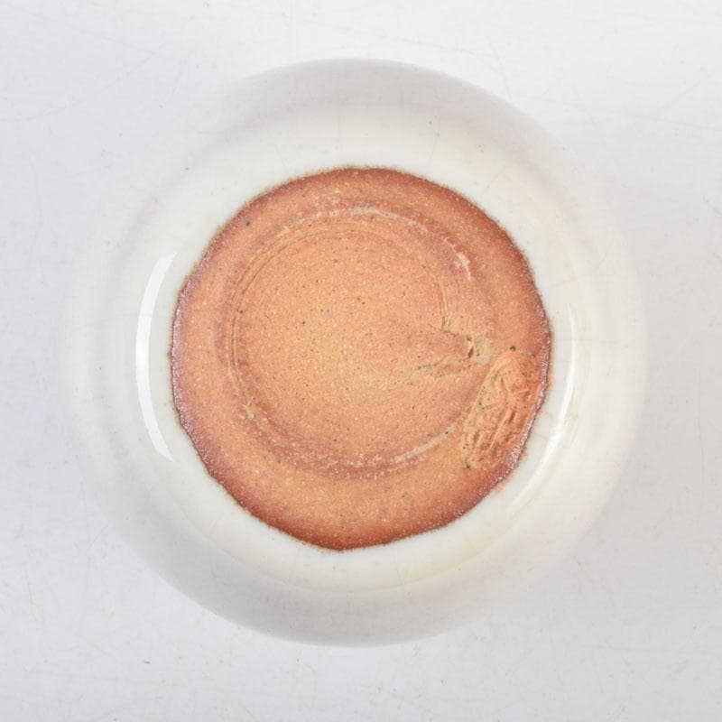 よりまき　茶道具　板谷波山作　素釉　茶入　仕覆付　共箱　D　9192