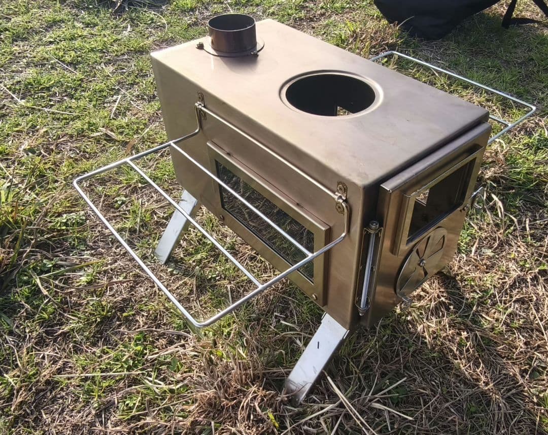 コンパクト薪ストーブ 　一回使用品