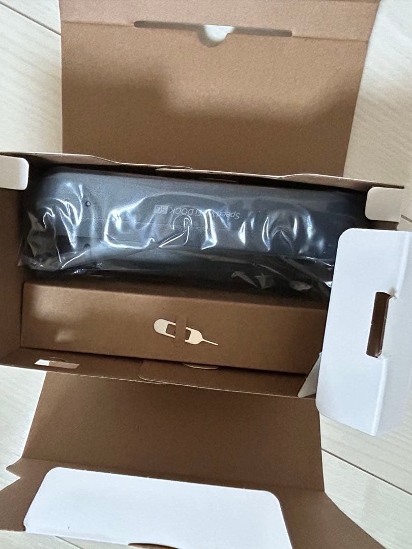 即日翌日発送　超美品 Speed Wi-Fi DOCK 5G 01 ブラック