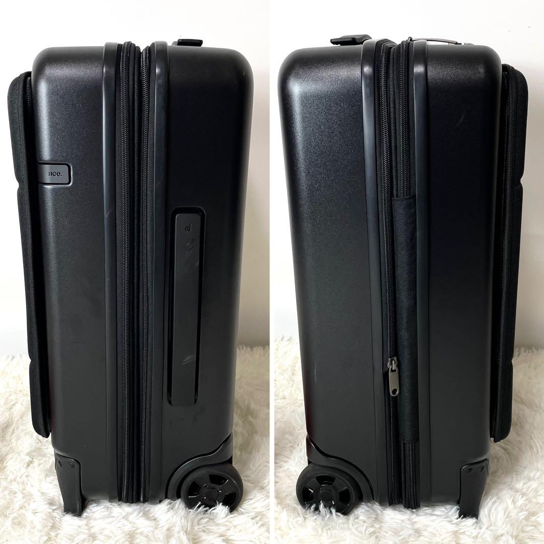 美品 ACE キャリーケース コンビクルーザー 黒 TSAロック 機内持込30L
