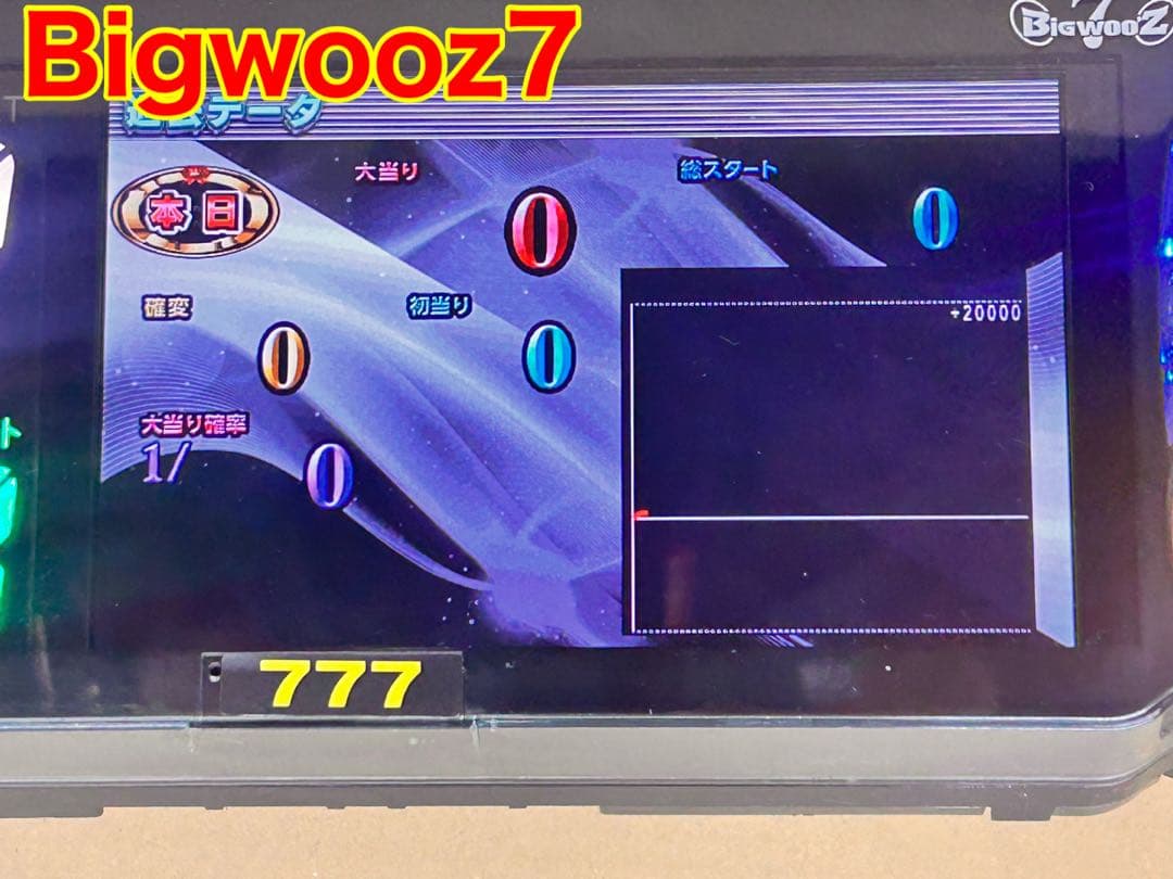 家庭用加工済•データカウンター・ビッグウォーズ7パチンコ用・シンプル解説書付き