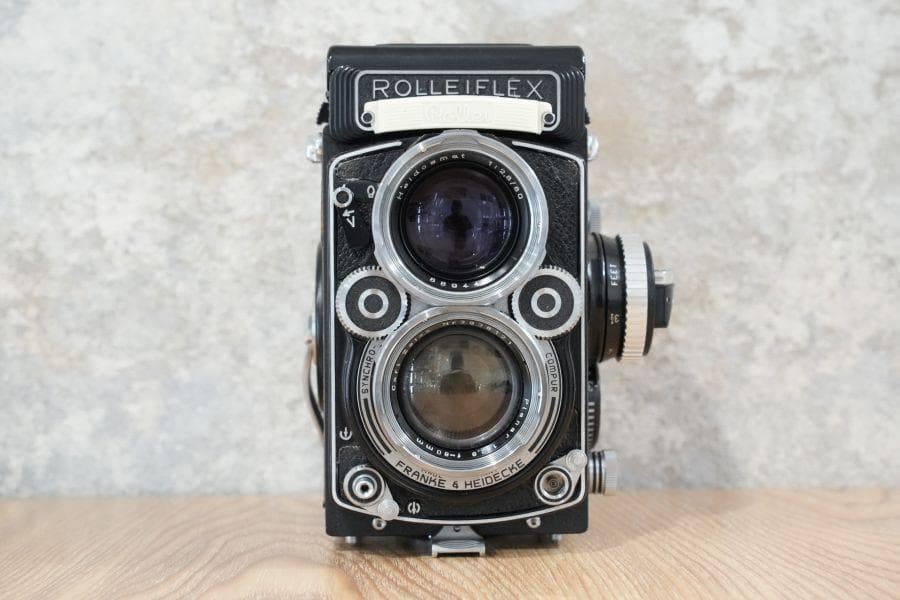 Rolleiflex 2.8F Planar プラナー メンテンス済み