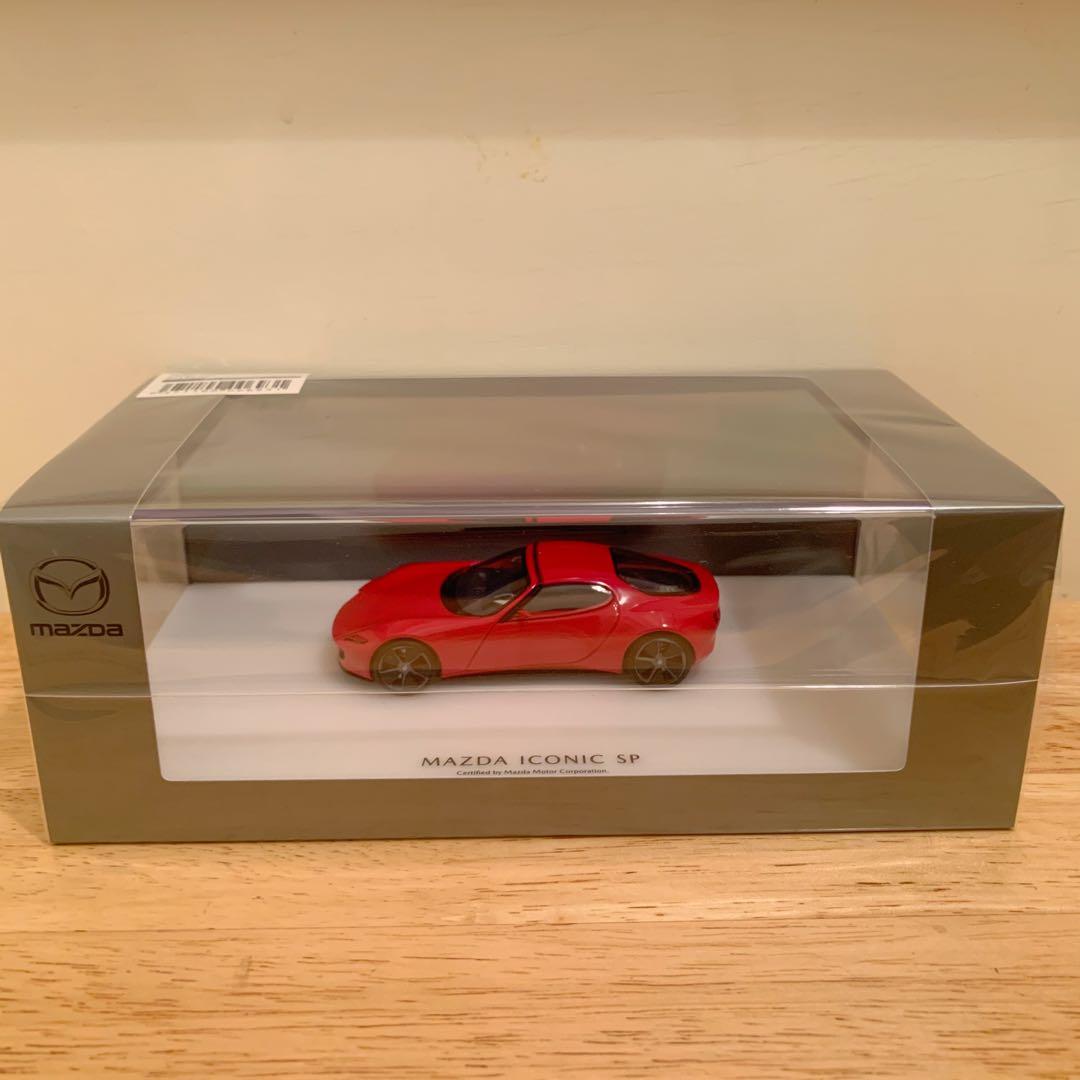 ミニカー MAZDA ICONIC SP 1:43 Red&White Set