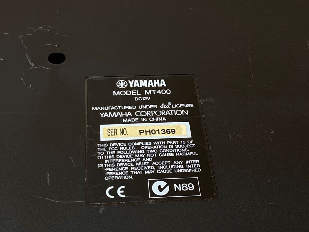 (2) YAMAHA MT400 マルチトラックレコーダー 動作確認済み