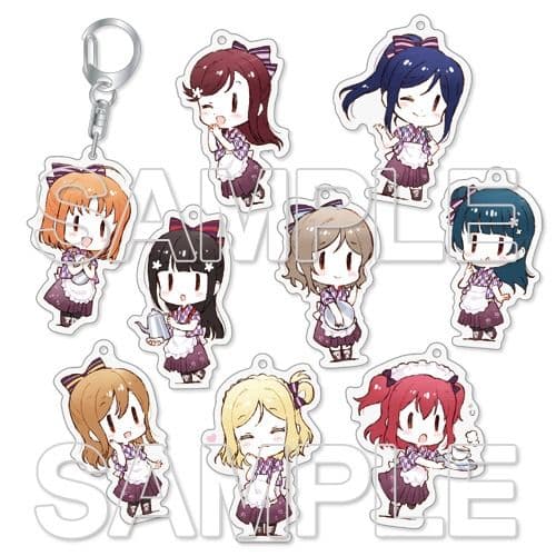 Aqours　アクリルキーホルダー コンプリートBOX