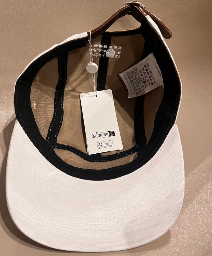【新品未使用タグ付】Supreme × MM6 ホワイト キャップ