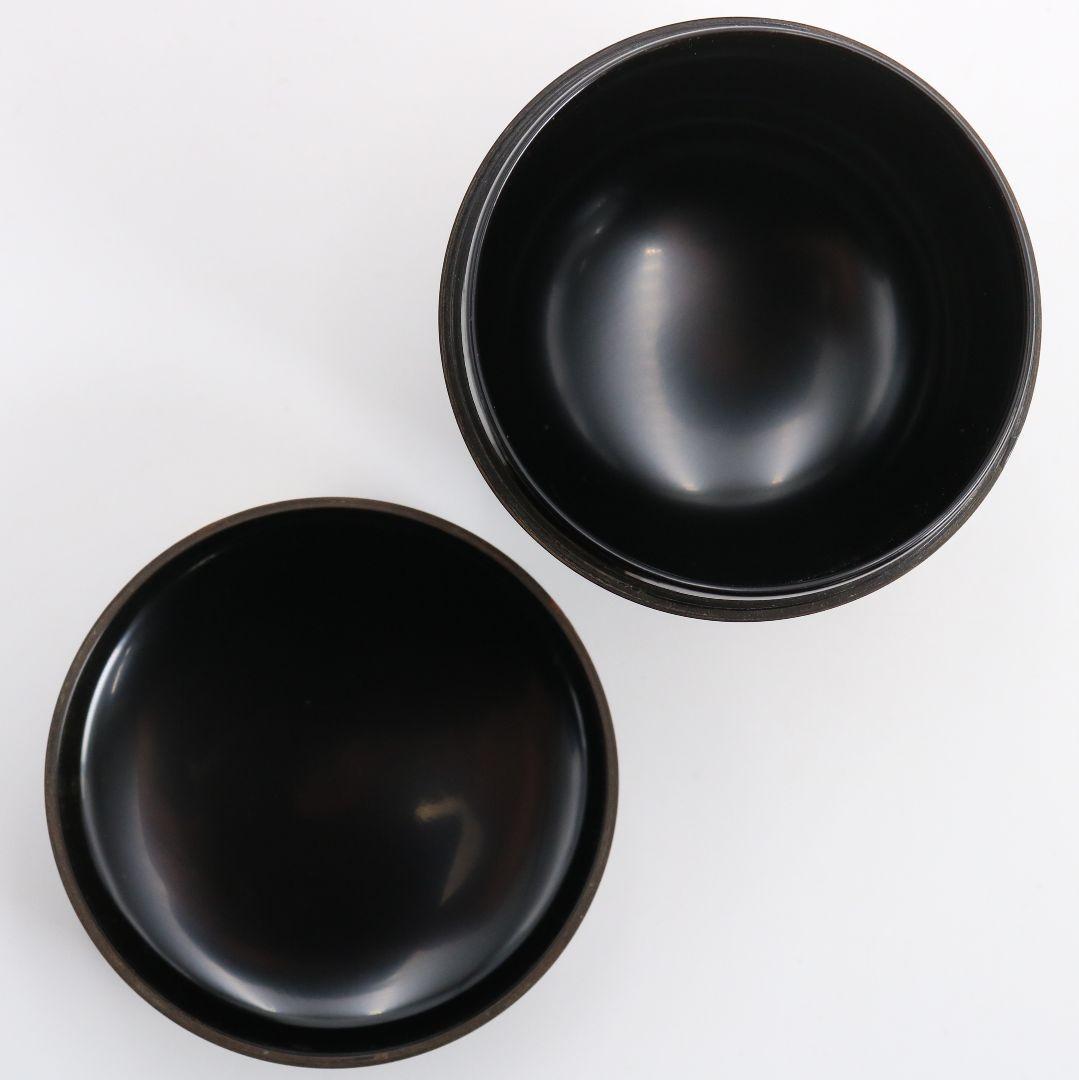 中村宗尹作 溜塗 稲穂蒔絵 中棗 茶道具 共箱　V918