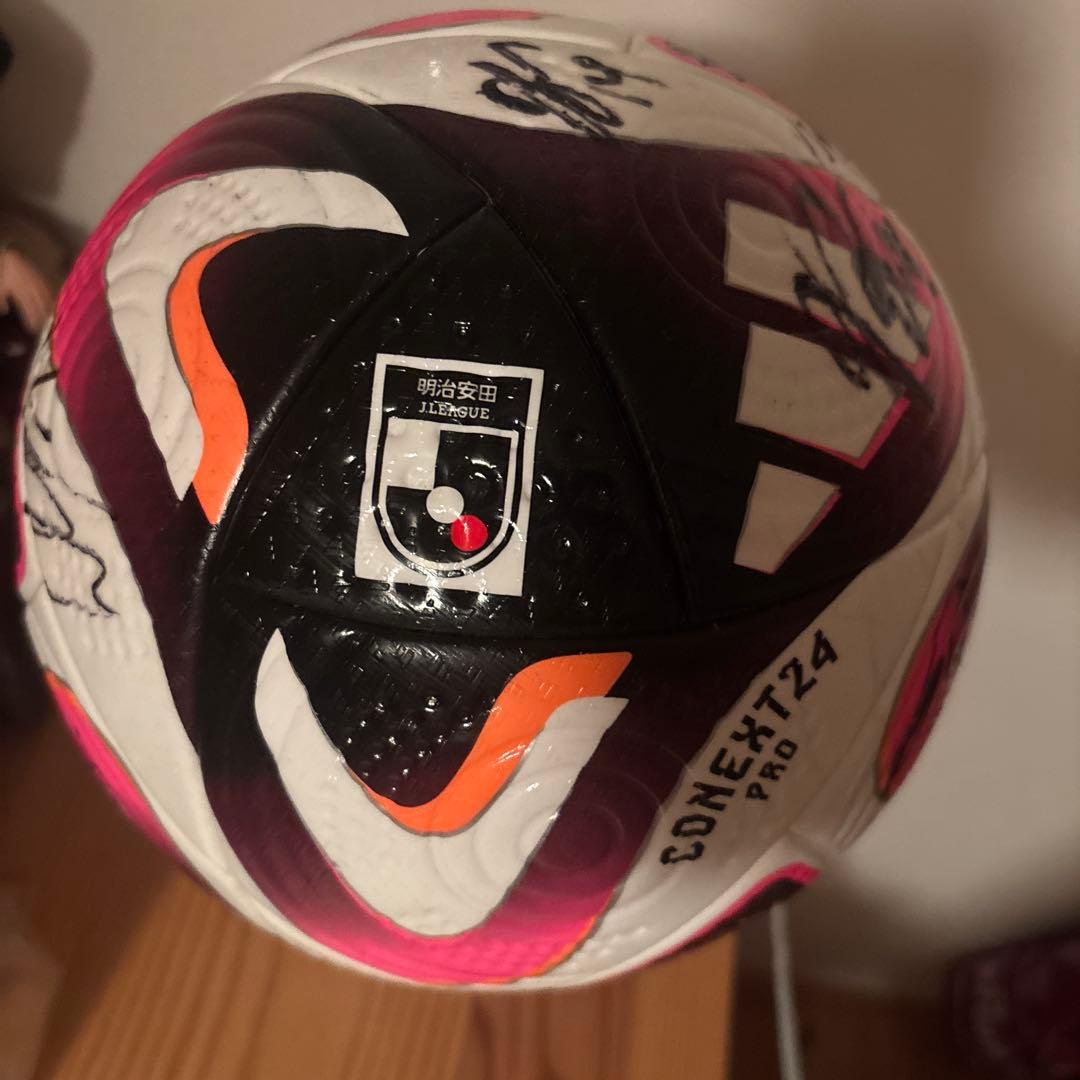 京都サンガFC サインボール Jリーグ公式試合球 コネクト24 Jリーグロゴ入り