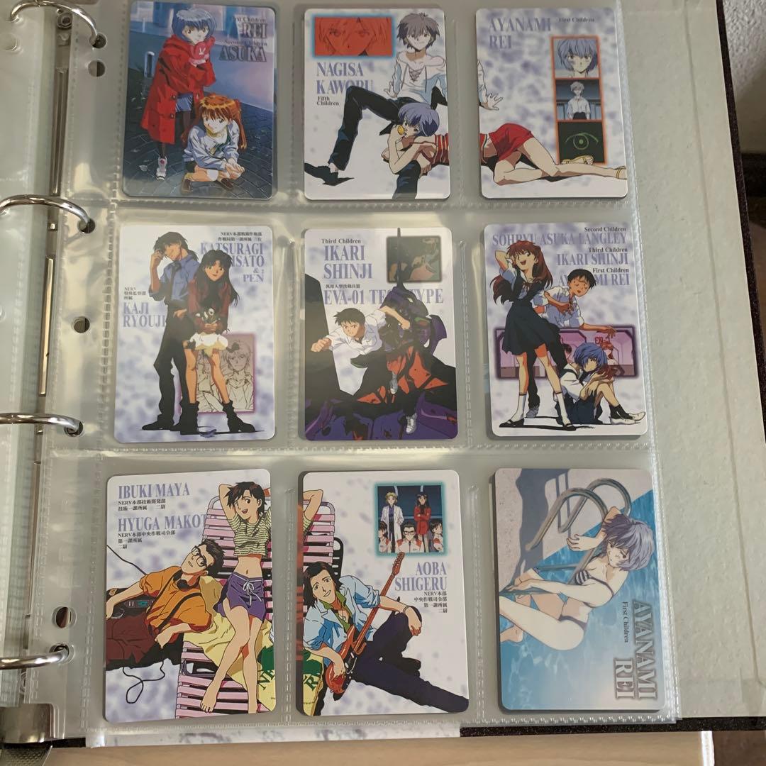 エヴァカードダスマスターズ&天田印刷トレカバインダー付セット