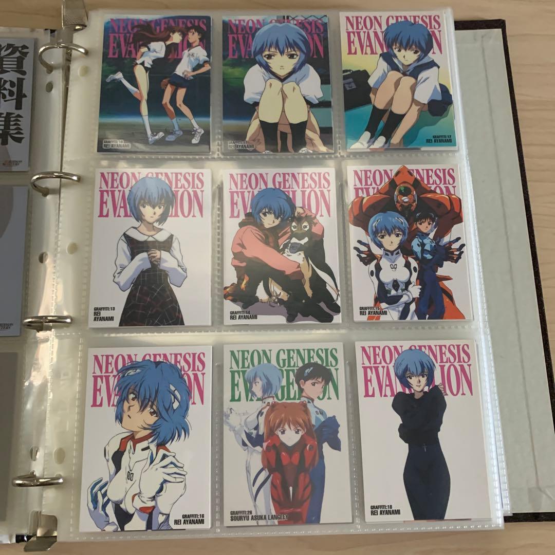 エヴァカードダスマスターズ&天田印刷トレカバインダー付セット