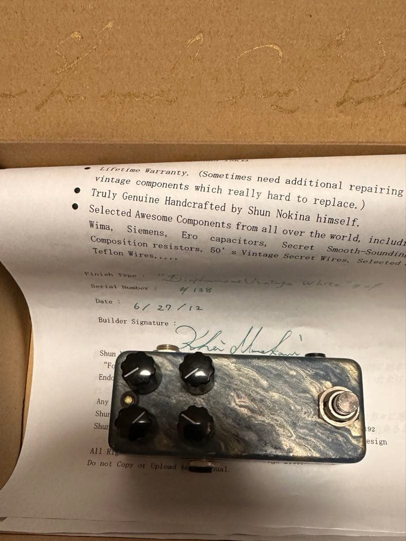 ギター ShunNokinaDesign/Redemptionist