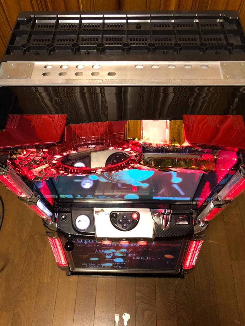 パチスロ実機 ルパン三世 ロイヤルロード 家庭用電源 不要機付き　送料込み