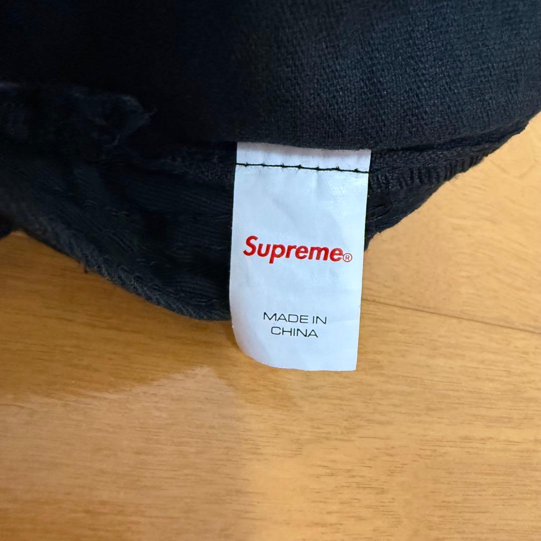 Supreme Corduroy Camp Cap ブラック 22ss
