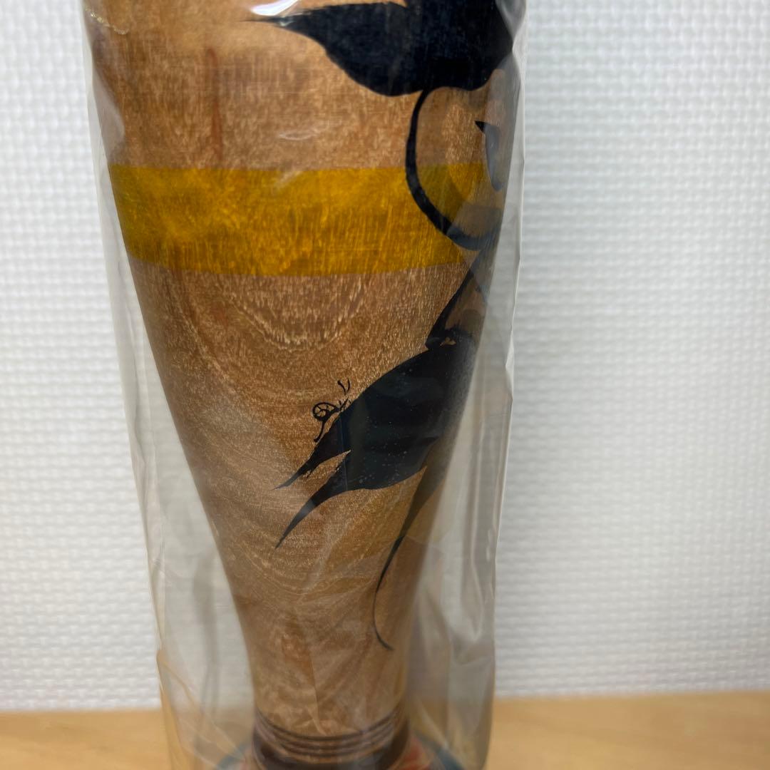 ⭕️津軽温湯こけし　山桜材　最上品　希少珍品　佐藤善二　名工盛秀太郎　佐藤佳樹　蟻