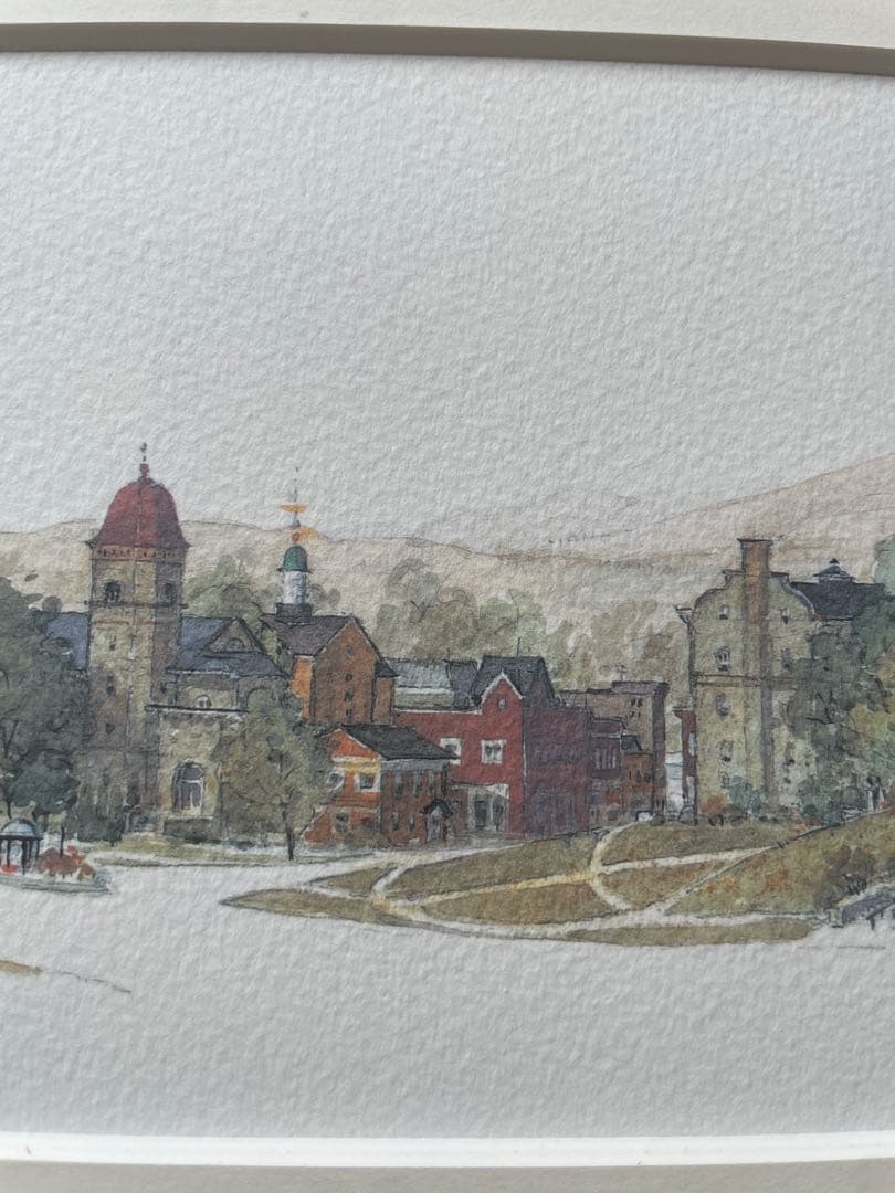 レオナルドウェーバー ウィリアムズタウン リトグラフEdition251/350