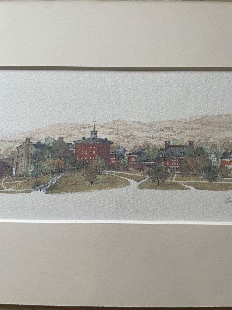レオナルドウェーバー ウィリアムズタウン リトグラフEdition251/350