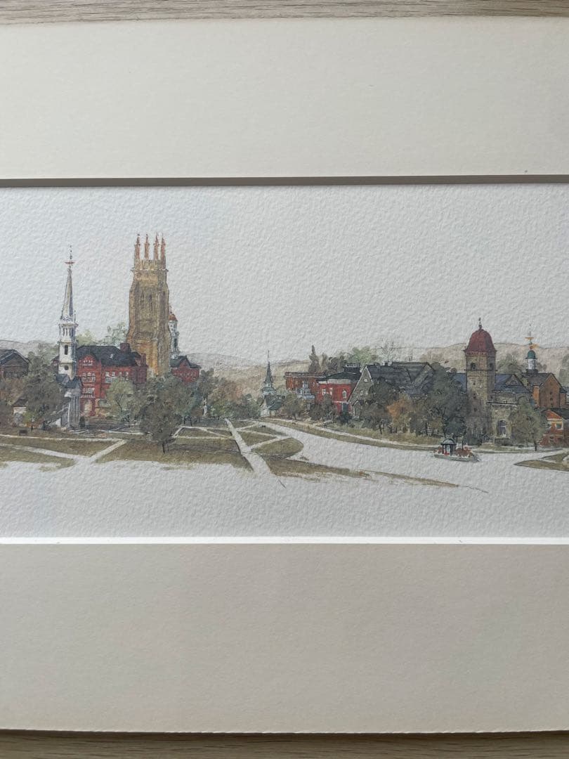 レオナルドウェーバー ウィリアムズタウン リトグラフEdition251/350