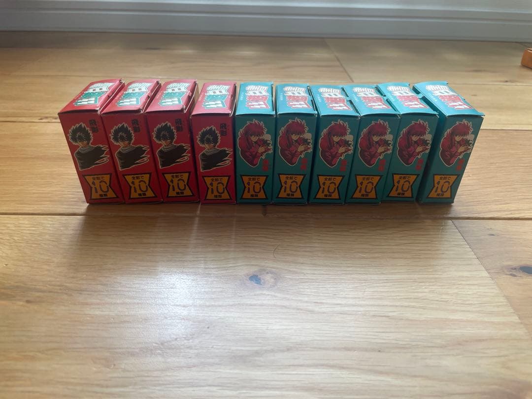 森永チョコスナック 幽遊白書 暗黒武術会場 消しゴムフィギュア