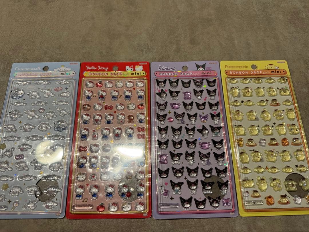 ボンボンドロップシール 8種コンプリートセット 正規品 サンリオ