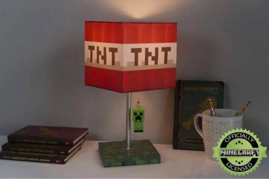 マイクラTNTテーブルランプ公式ライセンス商品　新品未開封