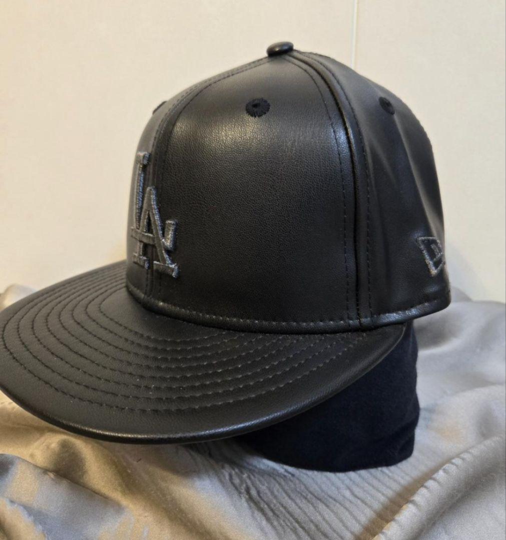 新品・正規品 NEW ERA 59FIFTY アップルレザー ドジャース