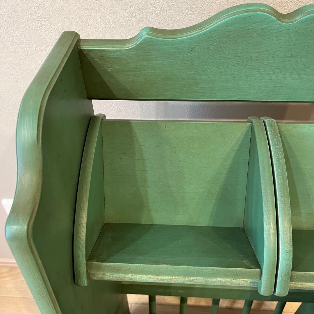 カリモク　メリーヒル マガジンラック　ヴィンテージ(98年製廃盤)