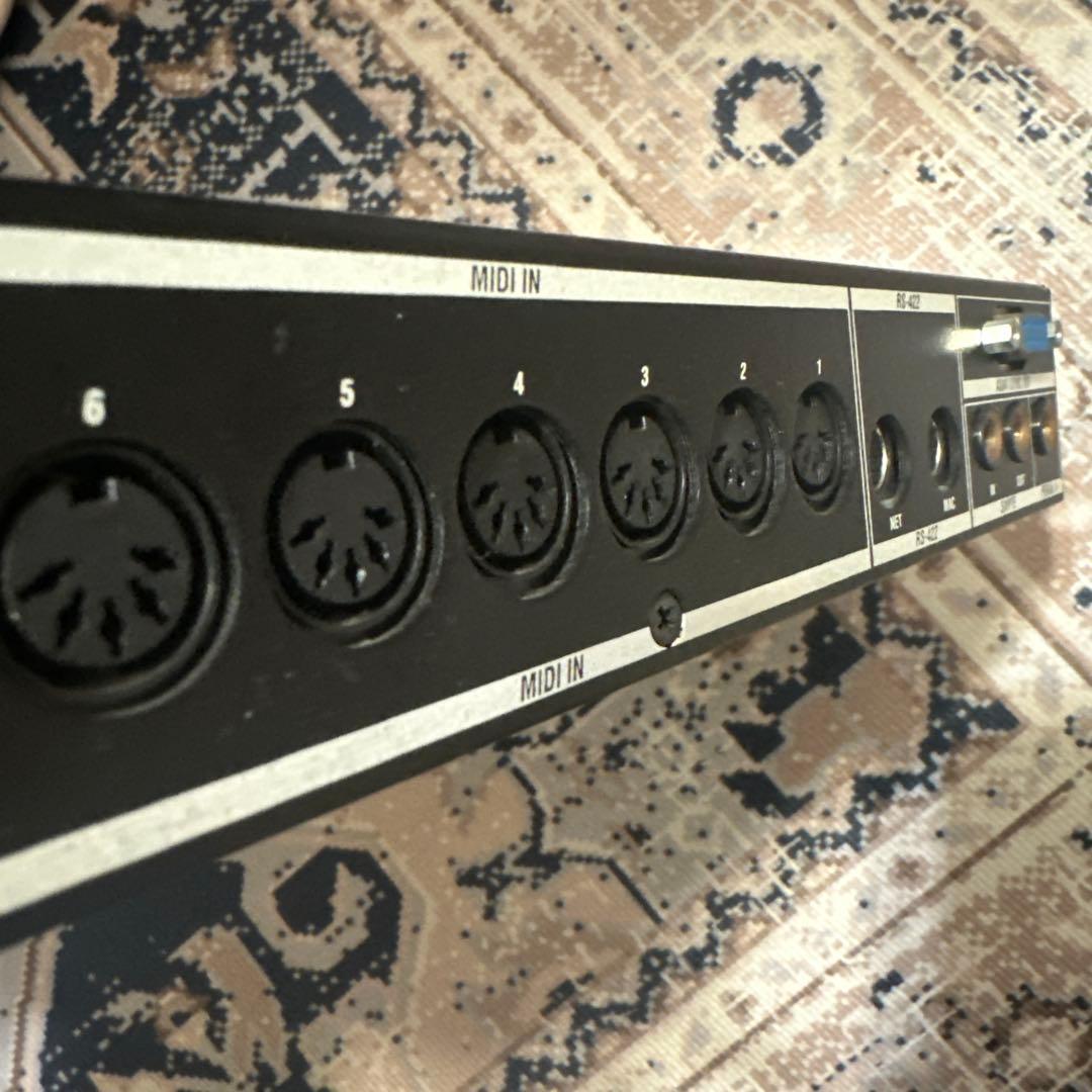 MOTU midi timepiece MTP AV 電源ケーブル 説明書付き