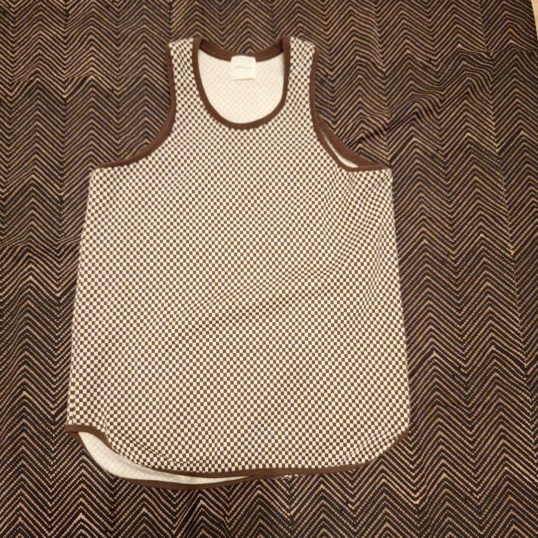 jonnlynx チェック柄タンクトップ