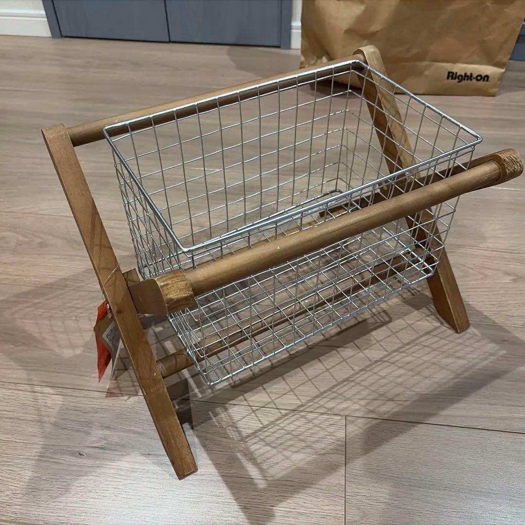 DULTON 新品タグ付き MAGAZINE RACK FIR WOOD