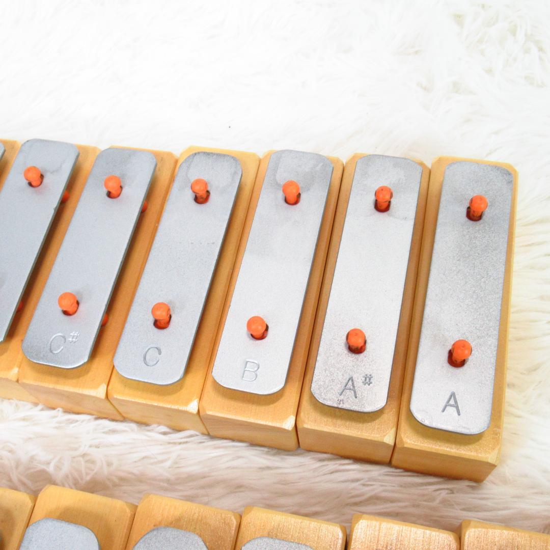 サクランボ！サウンドブロック 音積み木 25音セット グロッケン 鉄琴