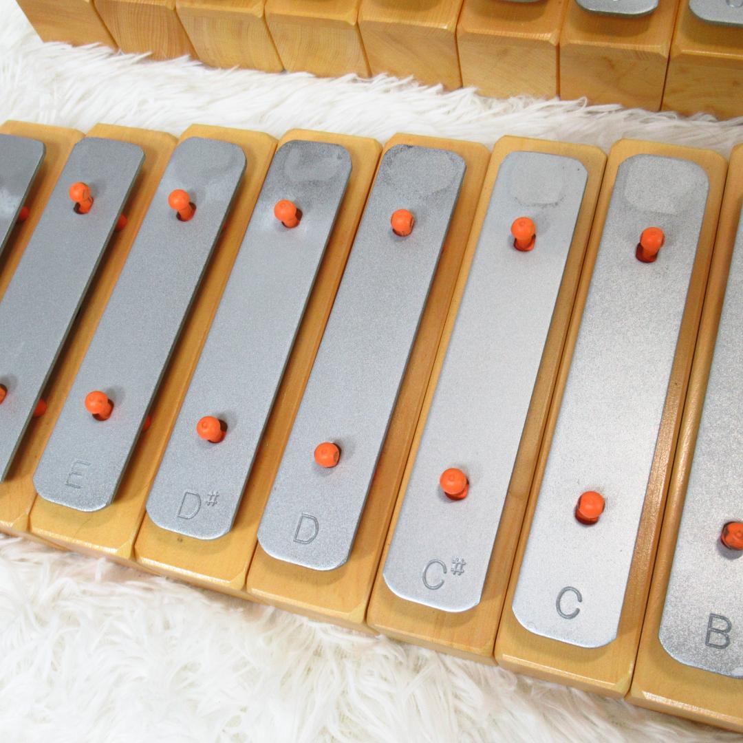 サクランボ！サウンドブロック 音積み木 25音セット グロッケン 鉄琴