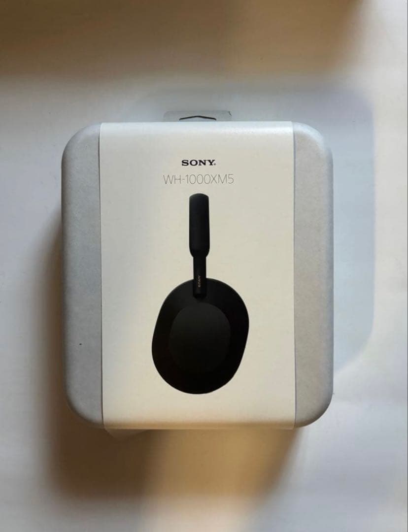 【美品・外箱付き】SONY WH-1000XM5 ワイヤレスヘッドホン ブラック