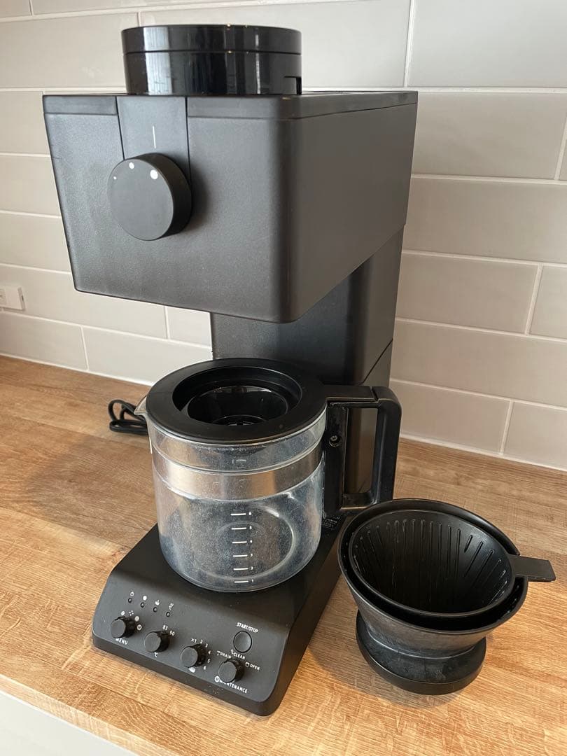 ツインバード全自動コーヒーメーカー ６杯用CM-D465