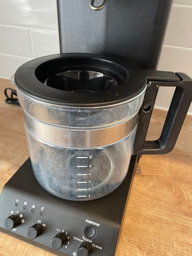 ツインバード全自動コーヒーメーカー ６杯用CM-D465